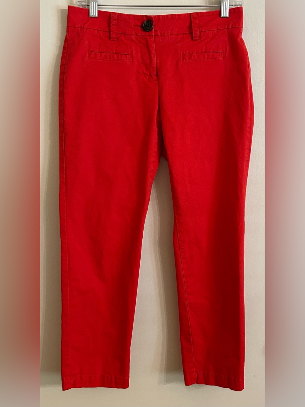 CAbi “Work It" Capri Pants in Poppy Red Style# 646